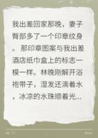 夫人臀上的印章：时间猎人