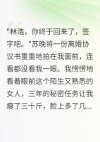 重生后，我拒绝与首长假离婚