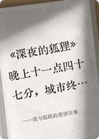 我与狐妖的爱情往事